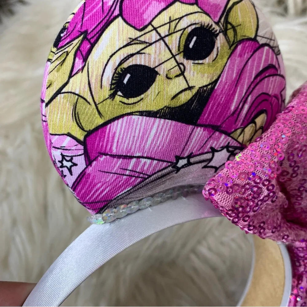 Handmade Star Wars Baby Grogu Mouse Ears